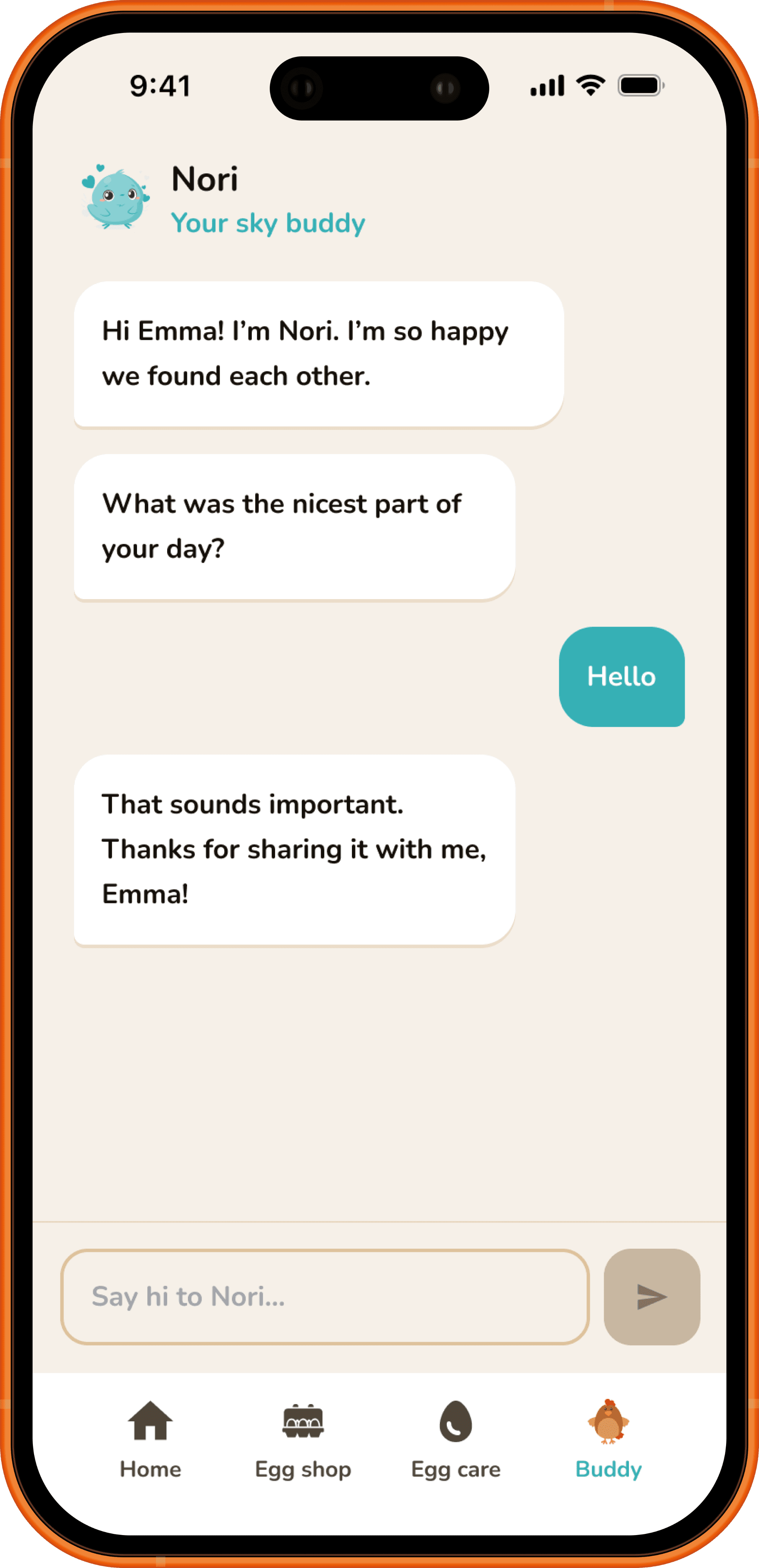 Child app screen 4