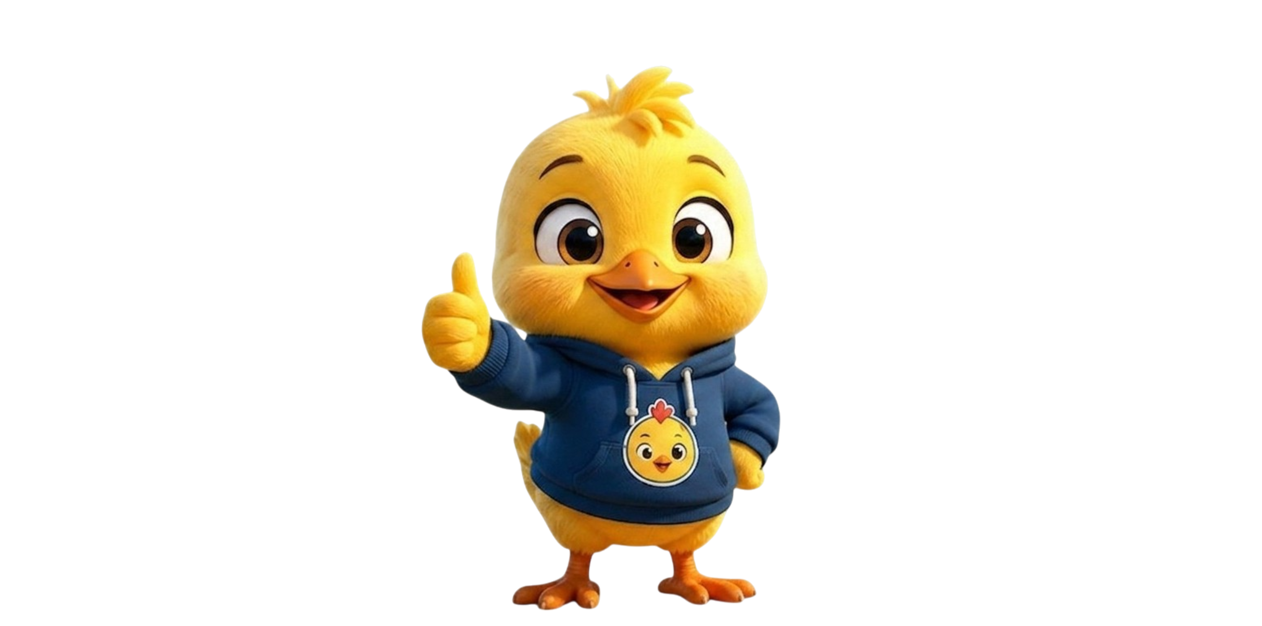 ChéQin chick giving a thumbs up